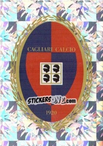 Sticker SCUDETTO (Cagliari) - Calciatori 2009-2010 n. 73 - Panini