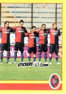 Sticker SQUADRA/2 (Cagliari) - Calciatori 2009-2010 - Panini