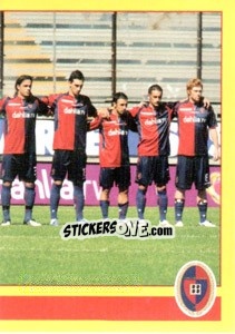 Sticker SQUADRA/2 (Cagliari) - Calciatori 2009-2010 n. 75 - Panini