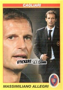 Sticker MASSIMILIANO ALLEGRI - Calciatori 2009-2010 - Panini