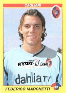 Sticker FEDERICO MARCHETTI - Calciatori 2009-2010 n. 77 - Panini