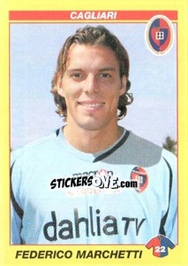 Sticker FEDERICO MARCHETTI - Calciatori 2009-2010 - Panini