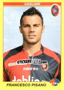 Sticker FRANCESCO PISANO - Calciatori 2009-2010 n. 79 - Panini