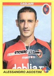 Sticker ALESSANDRO AGOSTINI - Calciatori 2009-2010 - Panini