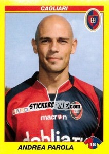 Sticker ANDREA PAROLA - Calciatori 2009-2010 - Panini