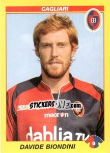 Cromo DAVIDE BIONDINI - Calciatori 2009-2010 n. 85 - Panini
