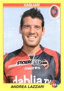 Sticker ANDREA LAZZARI - Calciatori 2009-2010 n. 90 - Panini