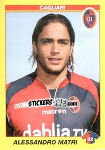 Figurina ALESSANDRO MATRI - Calciatori 2009-2010 - Panini