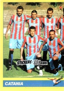 Sticker SQUADRA/1 (Catania) - Calciatori 2009-2010 - Panini