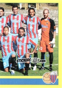 Figurina SQUADRA/2 (Catania) - Calciatori 2009-2010 - Panini