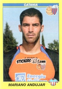 Sticker MARIANO ANDUJAR - Calciatori 2009-2010 - Panini