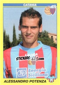 Figurina ALESSANDRO POTENZA - Calciatori 2009-2010 - Panini