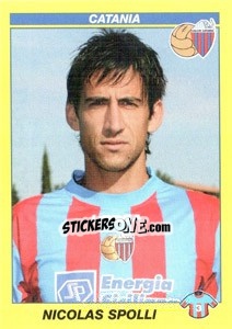 Sticker NICOLAS SPOLLI - Calciatori 2009-2010 - Panini