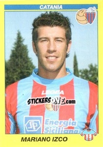 Cromo MARIANO IZCO - Calciatori 2009-2010 - Panini