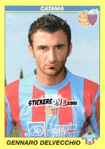 Sticker GENNARO DELVECCHIO - Calciatori 2009-2010 n. 110 - Panini