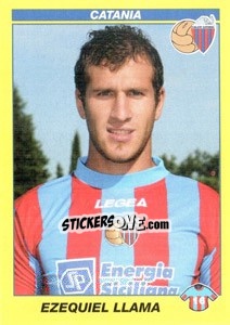 Cromo EZEQUIEL LLAMA - Calciatori 2009-2010 - Panini