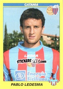 Figurina PABLO LEDESMA - Calciatori 2009-2010 - Panini