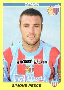 Cromo SIMONE PESCE - Calciatori 2009-2010 - Panini