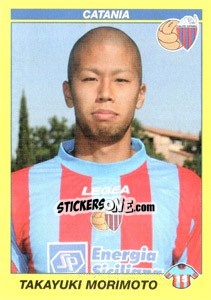 Sticker TAKAYUKI MORIMOTO - Calciatori 2009-2010 - Panini