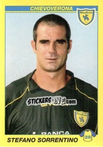 Sticker STEFANO SORRENTINO - Calciatori 2009-2010 n. 125 - Panini