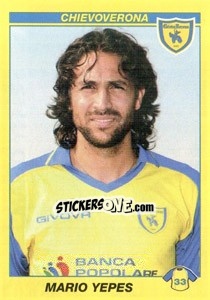 Sticker MARIO YEPES - Calciatori 2009-2010 - Panini