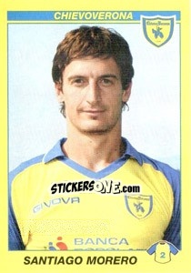 Sticker SANTIAGO MORERO - Calciatori 2009-2010 - Panini