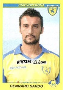 Cromo GENNARO SARDO - Calciatori 2009-2010 - Panini