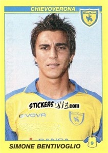 Cromo SIMONE BENTIVOGLIO - Calciatori 2009-2010 - Panini