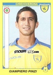 Sticker GIAMPIERO PINZI - Calciatori 2009-2010 n. 138 - Panini