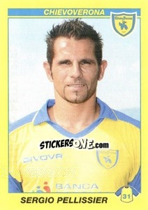 Sticker SERGIO PELLISSIER - Calciatori 2009-2010 n. 141 - Panini