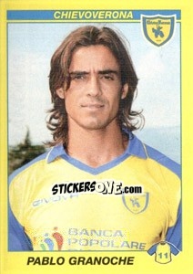 Cromo PABLO GRANOCHE - Calciatori 2009-2010 - Panini