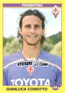 Sticker GIANLUCA COMOTTO - Calciatori 2009-2010 n. 152 - Panini