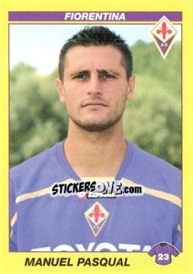 Sticker MANUEL PASQUAL - Calciatori 2009-2010 n. 154 - Panini