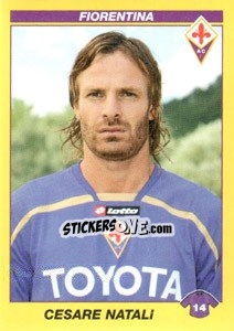 Sticker JUAN MANUEL VARGAS - Calciatori 2009-2010 n. 156 - Panini