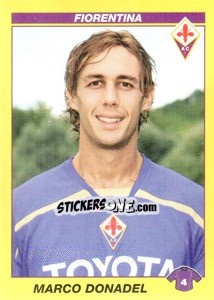 Sticker MARCO DONADEL - Calciatori 2009-2010 n. 158 - Panini