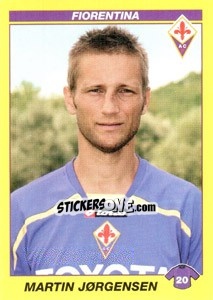Sticker MARTIN JORGENSEN - Calciatori 2009-2010 - Panini