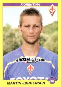 Figurina MARTIN JORGENSEN - Calciatori 2009-2010 - Panini