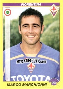 Sticker MARCO MARCHIONNI - Calciatori 2009-2010 n. 162 - Panini