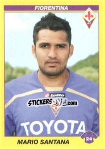 Sticker MARIO SANTANA - Calciatori 2009-2010 n. 163 - Panini