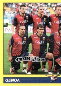 Sticker SQUADRA/1 (Genoa) - Calciatori 2009-2010 n. 170 - Panini