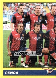 Figurina SQUADRA/1 (Genoa) - Calciatori 2009-2010 - Panini