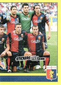 Sticker SQUADRA/2 (Genoa) - Calciatori 2009-2010 - Panini