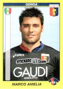 Sticker MARCO AMELIA - Calciatori 2009-2010 n. 173 - Panini