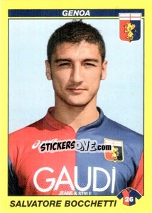 Sticker SALVATORE BOCCHETTI - Calciatori 2009-2010 n. 176 - Panini