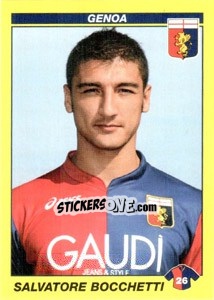 Cromo SALVATORE BOCCHETTI - Calciatori 2009-2010 - Panini