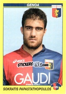 Sticker SOKRATIS PAPASTATHOPOULOS - Calciatori 2009-2010 n. 178 - Panini