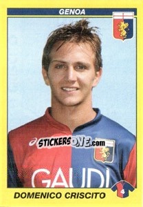 Sticker DOMENICO CRISCITO - Calciatori 2009-2010 n. 180 - Panini