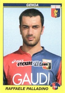 Sticker RAFFAELE PALLADINO - Calciatori 2009-2010 n. 187 - Panini