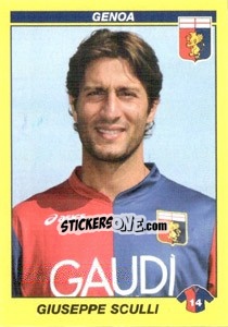 Sticker GIUSEPPE SCULLI - Calciatori 2009-2010 - Panini