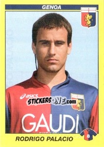 Sticker RODRIGO PALACIO - Calciatori 2009-2010 n. 189 - Panini